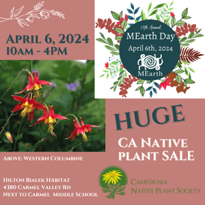 2024 MEarth Day_Native Plant Sale