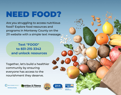 5.6.  2-1-1 Food Campaign final 28x22 (28 x 22 in)