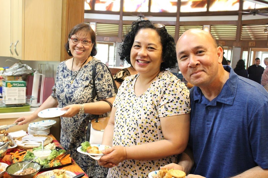 Newman Center Hawai'i Members at the Approval Celebration