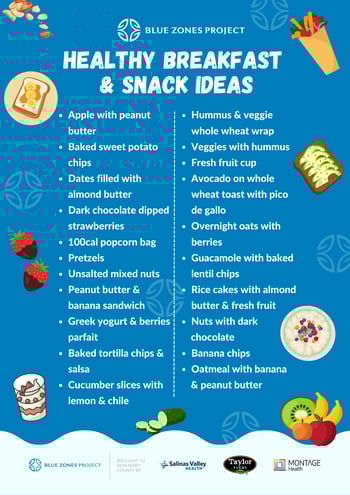 BZPMC Healthy Snacks Ideas