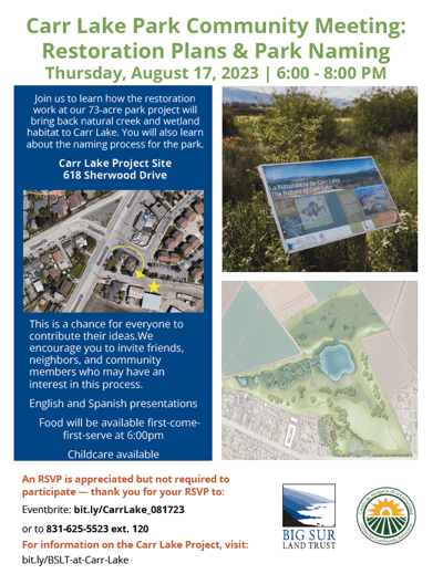 Carr Lake Park Naming EN