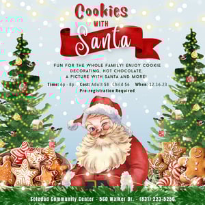 Cookies with Santa