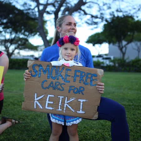 Smoke-Free Cars for Keiki