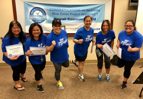 Hawaii Community Federal Credit Union Walking Moai