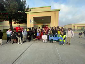 MLK Jr. Academy Walking School Bus