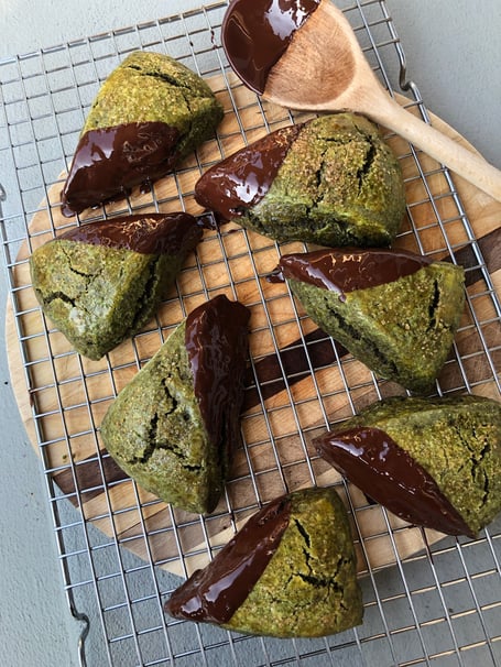 Matcha Scones