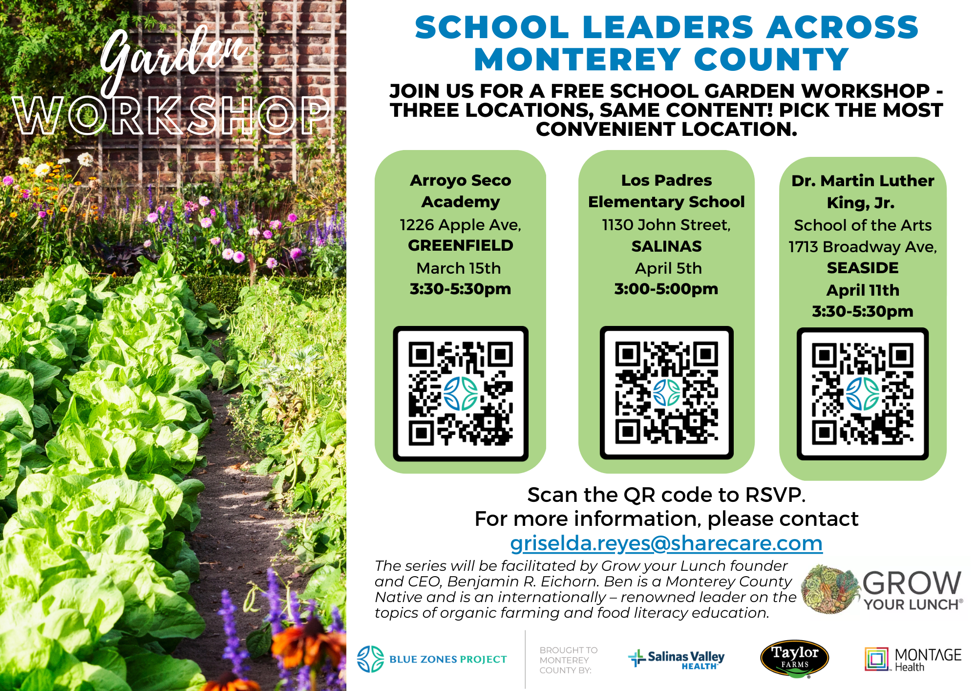 Garden workshop March 2023