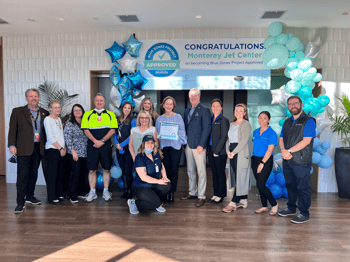 Monterey Jet Center approval celebration