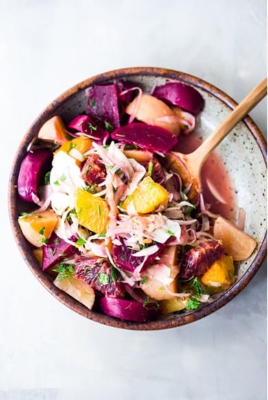 Beet, Orange, and Fennel Salad