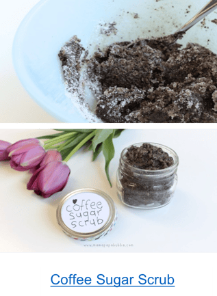 coffee sugar scrub