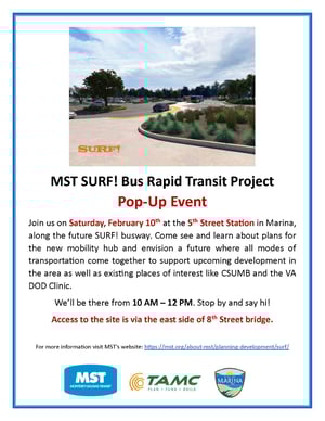 SURF pop up
