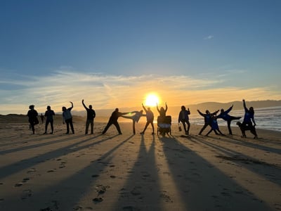 Sunset Beach Moai