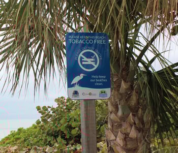Tobacco Beach Sign-Close[32196]