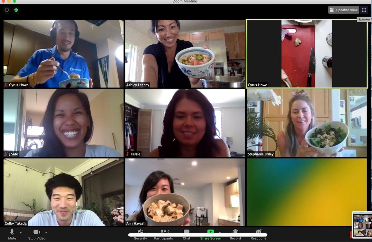 BZP Hawaii Virtual Cooking