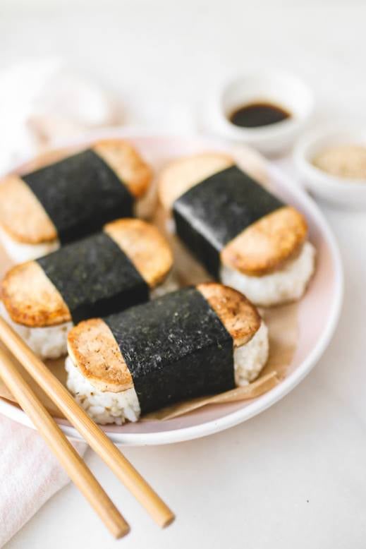 Vegan Spam Musubi