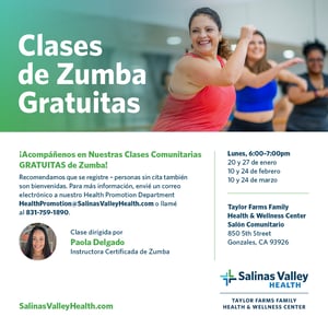 Zumba Classes Gonzales Spanish