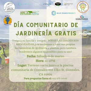 community garden gonzales Spa