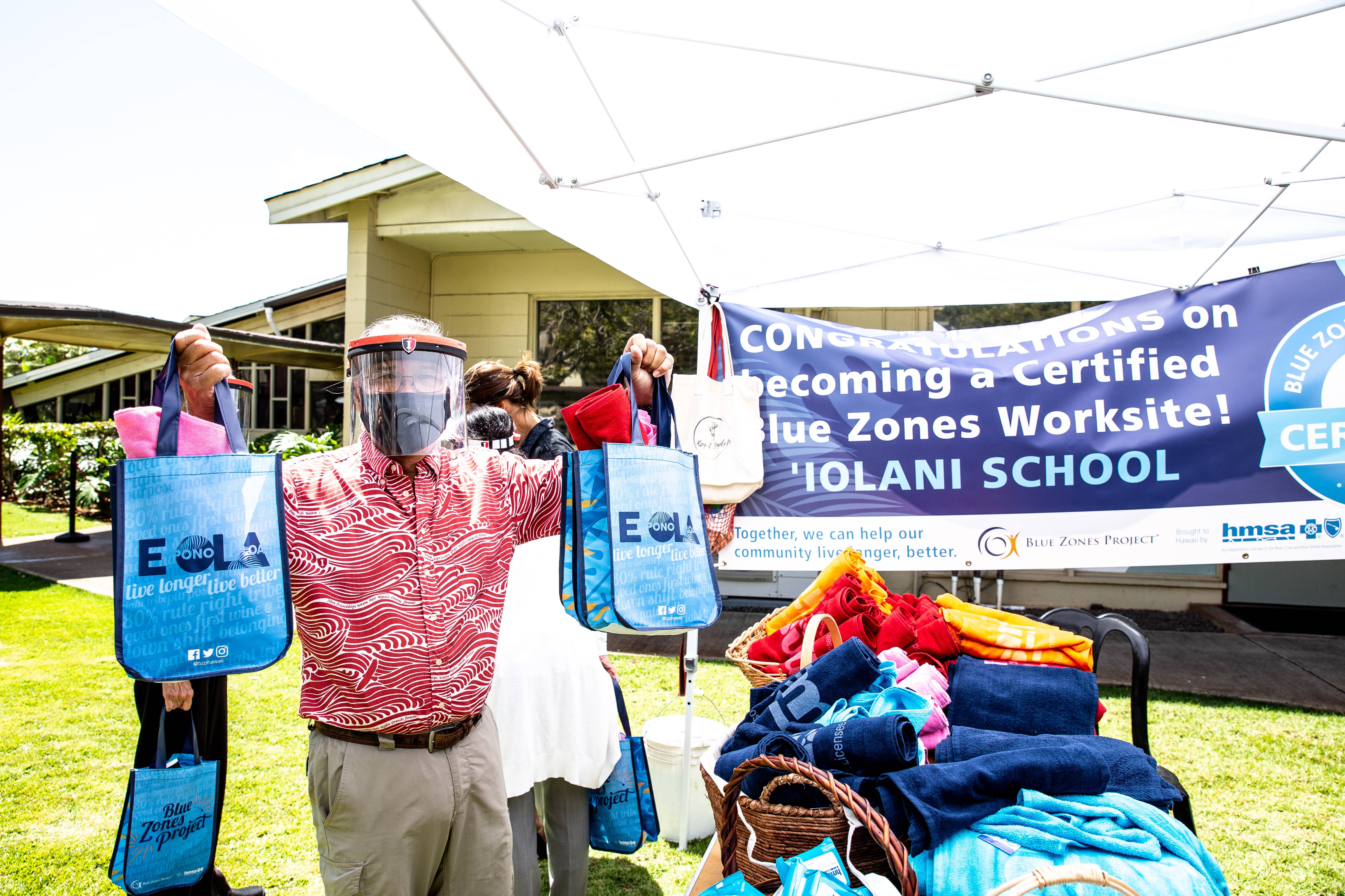 ‘Iolani School is a Certified Blue Zones Worksite