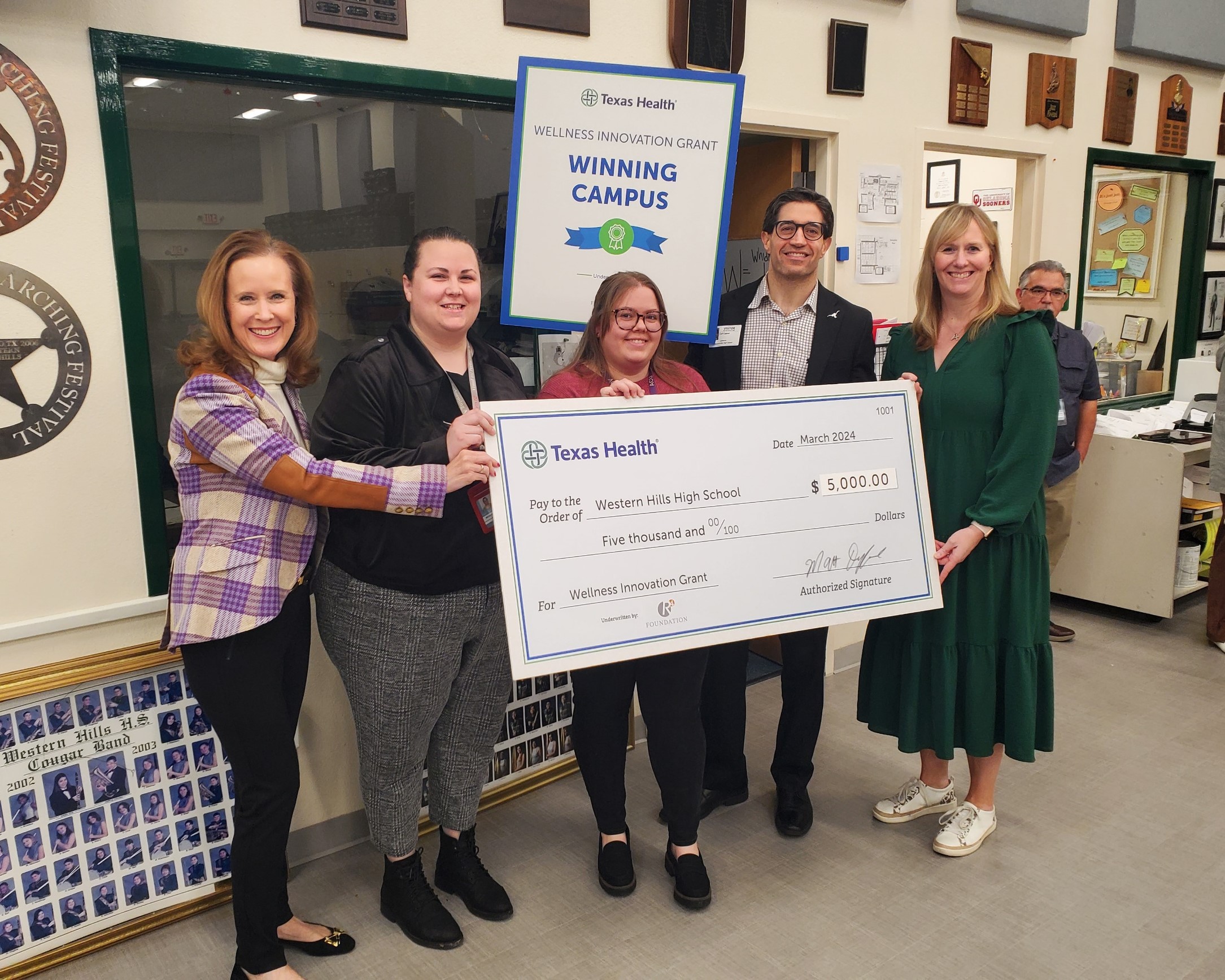 Six Area Schools Awarded Wellness Innovation Grants