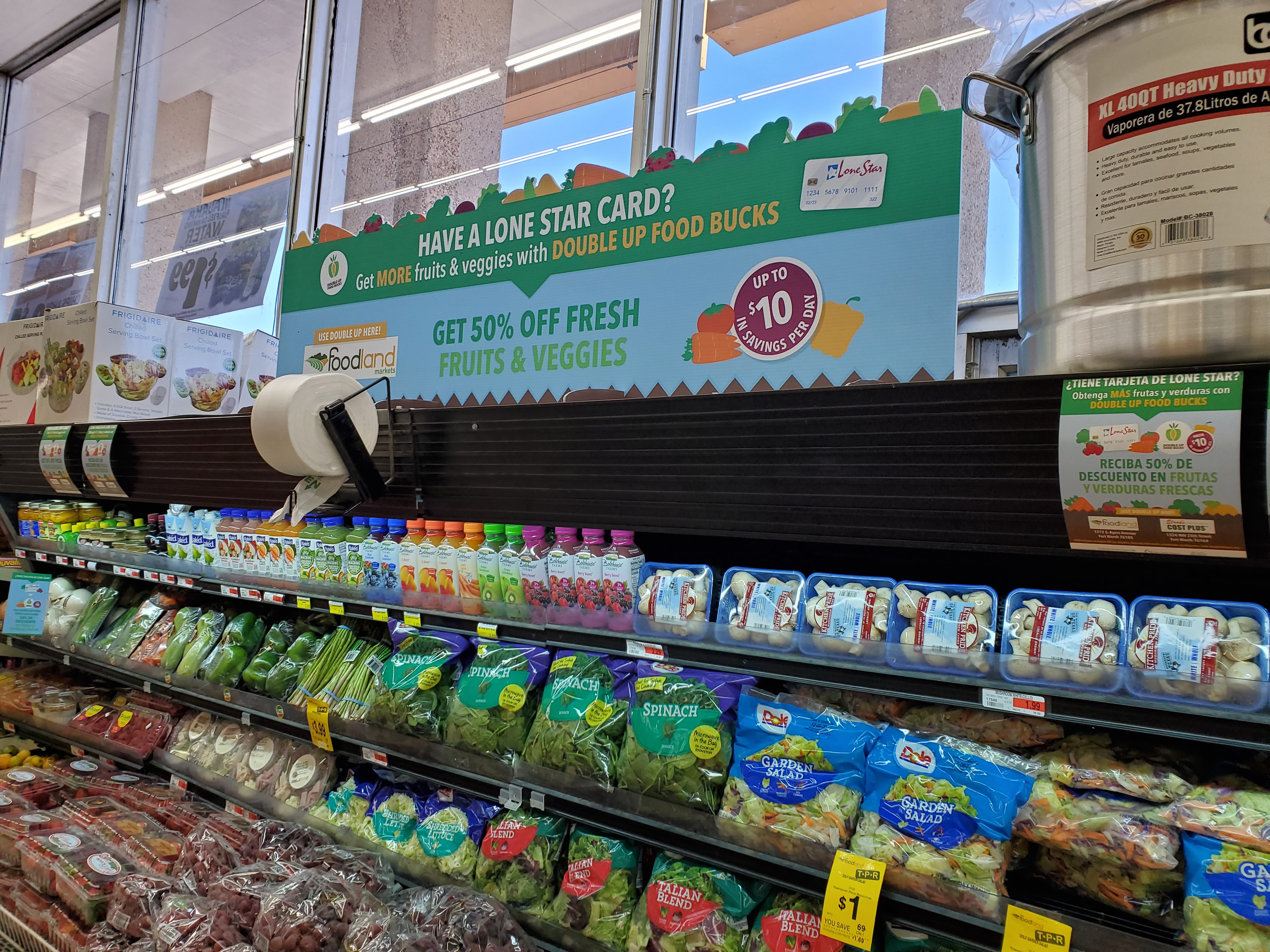 Double Up Food Bucks Expands in Area Grocery Stores